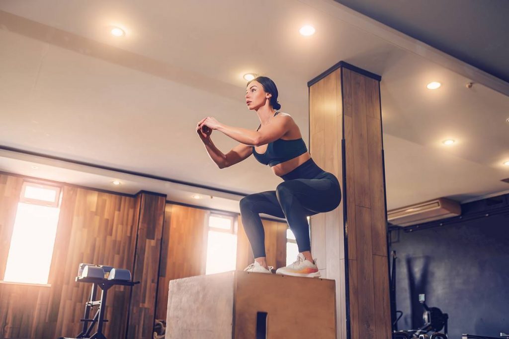 Bacak Kaslarını Güçlendirmek için Box Jump