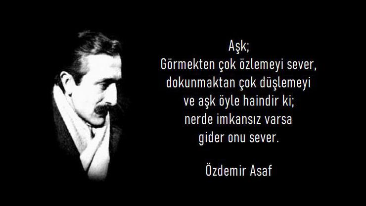 Özdemir Asaf'ın en güzel şiirleri