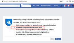 Çalınan Facebook Hesabını Geri Alma