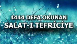 Salaten Tuncina ve Salatı Tefriciyye Duaları