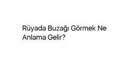 Rüyada Buzağı Görmek Ne Anlama Gelir?