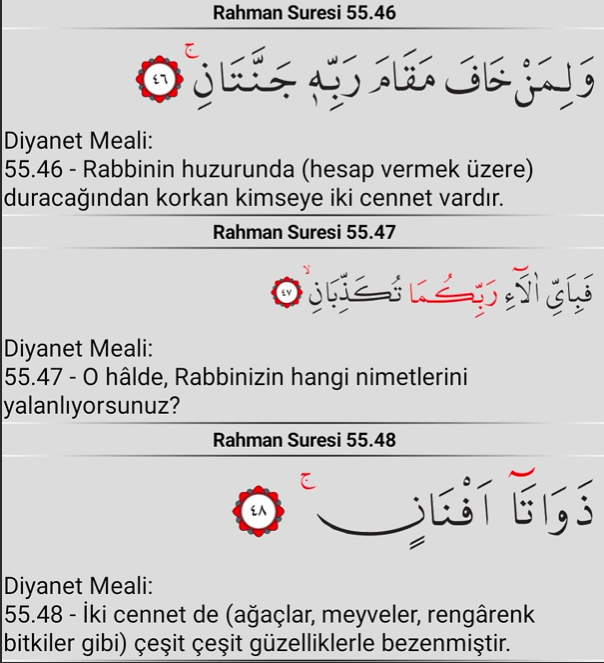 Rüyada rahman suresini okumak ne anlama gelir