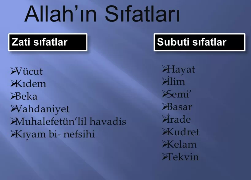 Allah’ın