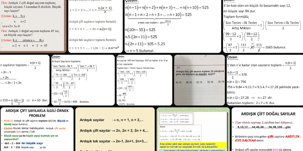 ardisik-tek-ve-cift-sayilar-toplami-nasil-hesaplanir-formul-ve-ornek-94624