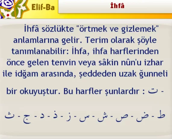 İhfa