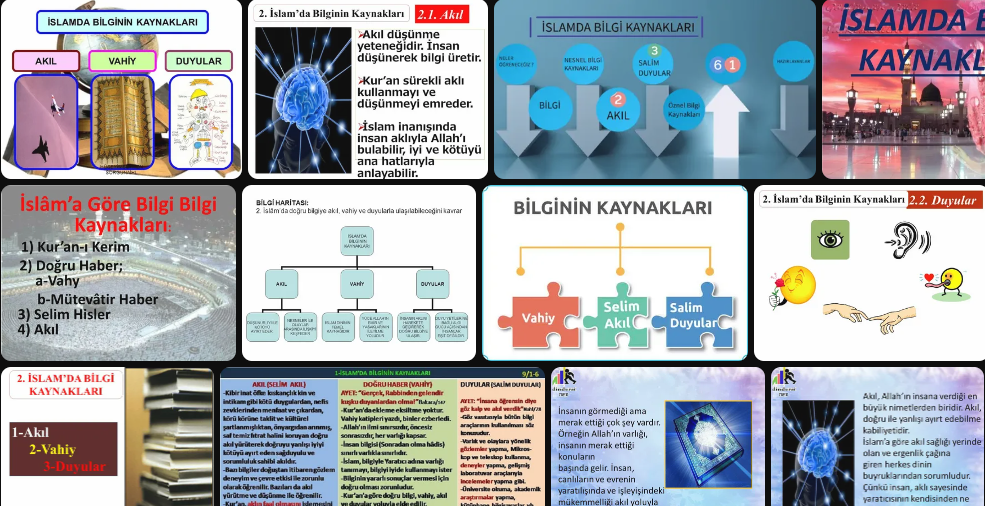 islamda-bilginin-kaynaklari-nelerdir-97122